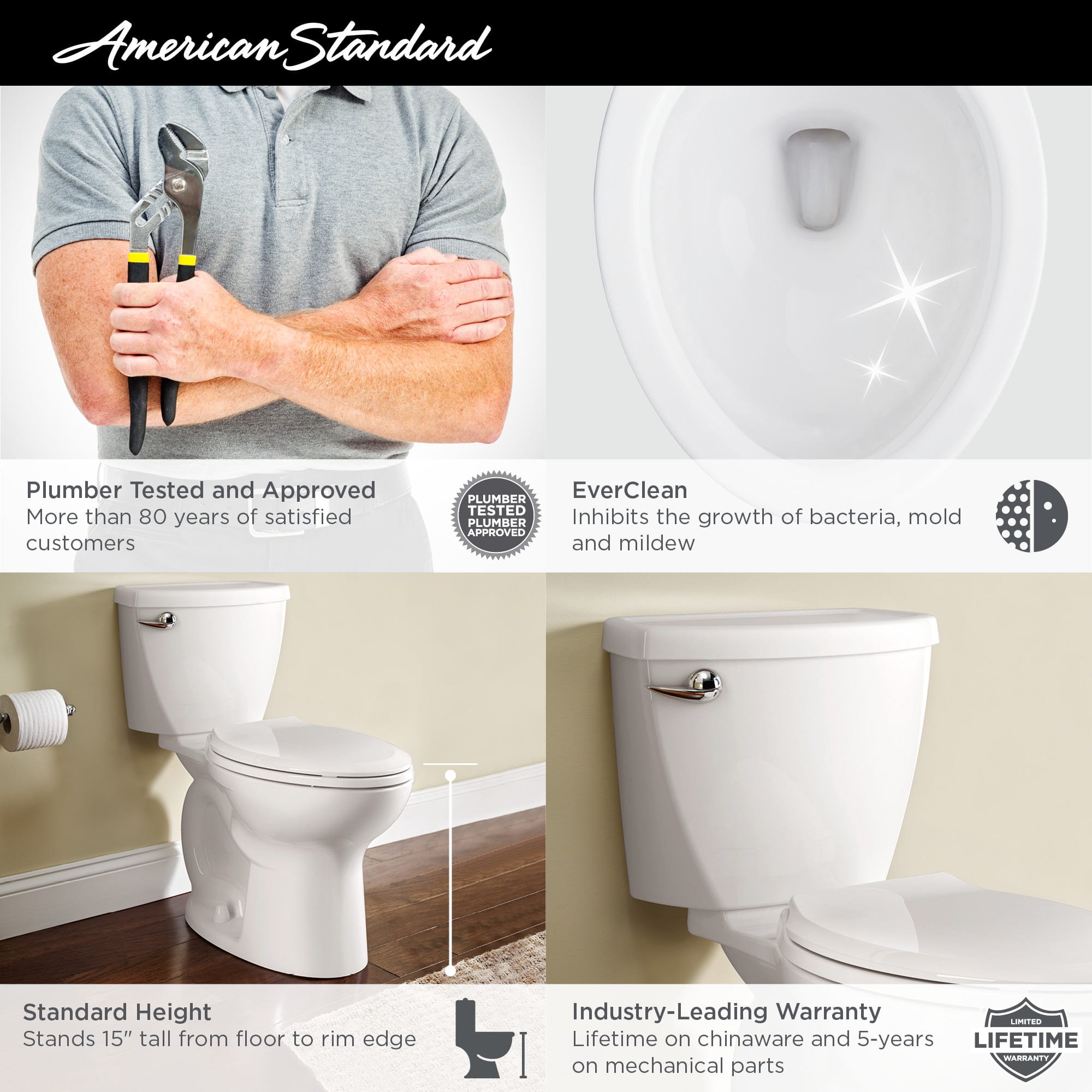 Cadet 3 Elongated 1.28 gpf Toilet